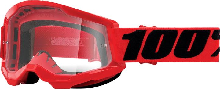 Produktbild 100% Strata 2 MTB Clear Lens (Rot)