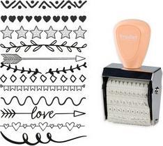 Produktbild Trodat Stempel- & Kissen Set Creative Mini Böse Sprüche schwarz