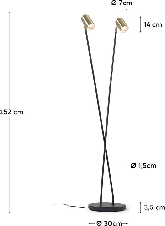 Actual product image Kave Home Clemence (E27)