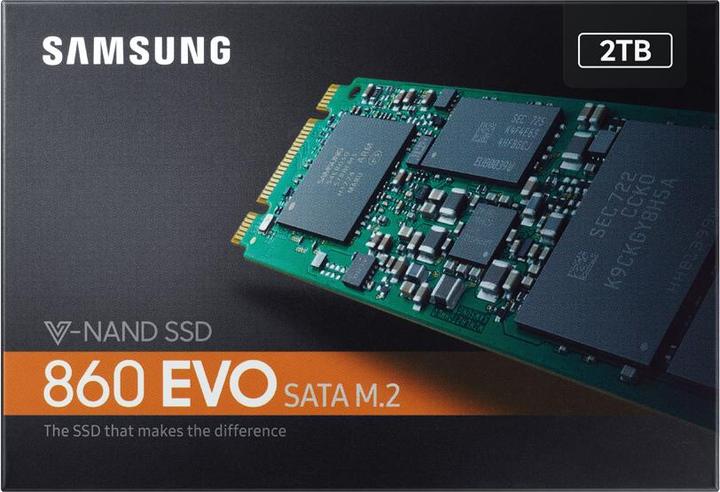 Produktbild Samsung 860 Evo (2000 GB, M.2 2280)