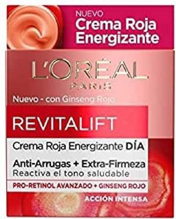 Image du produit L'Oréal Paris Revitalift Ginseng Rojo Crema Día Energizante 50 Ml (50 ml, Crème de jour)