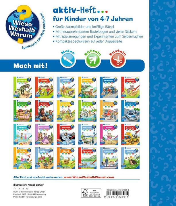 Actual product image Ravensburger Feuerwehr (German, Niklas Böwer, 2015)