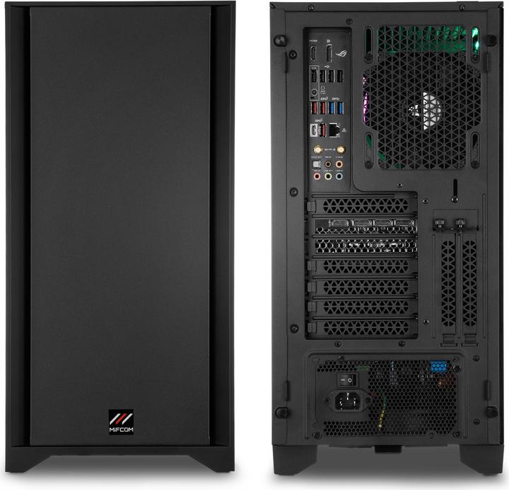 Image du produit Mifcom Savage (Intel Core i9-10900K, 32 Go, 1000 Go, GeForce RTX 3080)