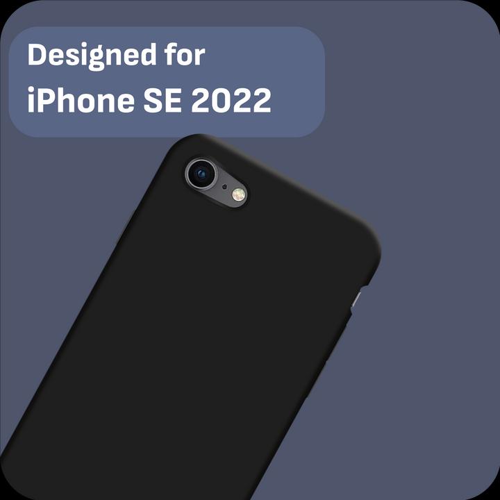 Produktbild Cazy Silikon Hülle Kompatibel mit iPhone SE 2022 - Soft TPU Schutz - (Apple iPhone SE (3rd Gen))
