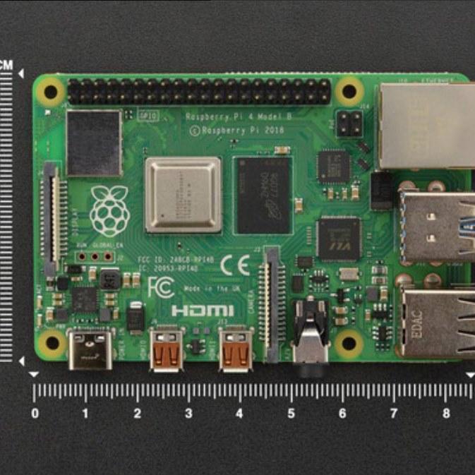 Produktbild Raspberry Pi 4 4GB Model B