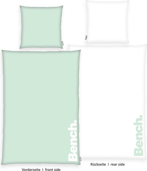Actual product image Bench Reversible bed linen (Duvet cover, 155x220 cm (80x80 cm))