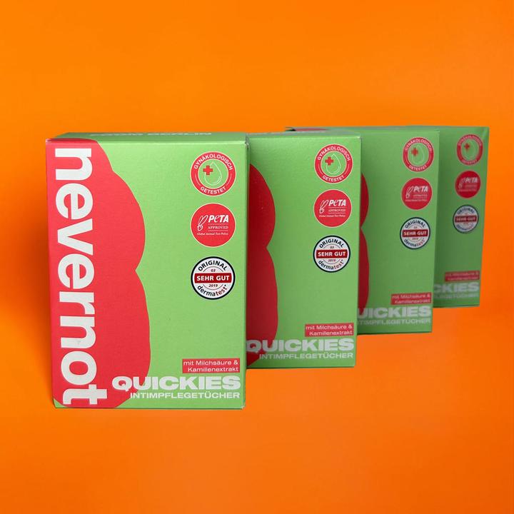 Image du produit NeverNot Quickies (275.63 ml, Lingettes intimes)