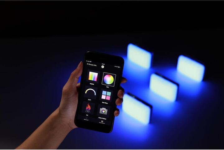 Actual product image Godox C5R Mobile RGB LED light (Further permanent lights)