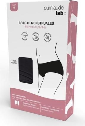 Cumlaude Labor Menstruationshöschen Mittlere bis hohe Absorption Äquivalent zu 3 Tampons für Menstruation Bl (1 x, M)