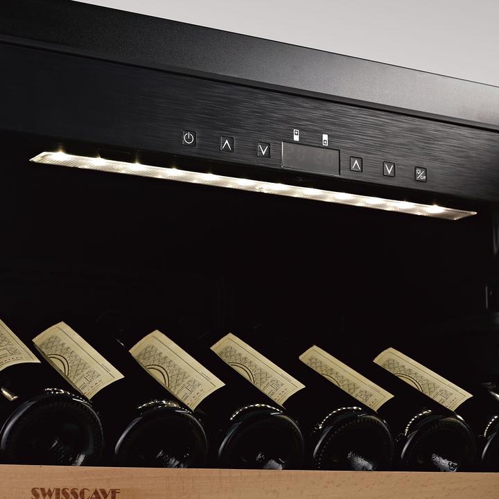 Actual product image Swisscave Premium Edition Single Zone Wine Cooler WLB-460F-MIX