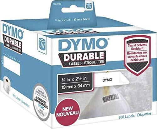 Actual product image Dymo LW plastic labels, 2 rolls a 450 labels
