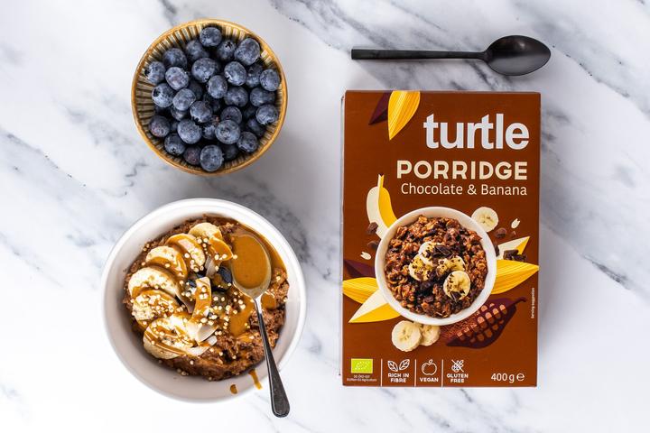 Image du produit Turtle Bio Porridge Chocolat & Banane (400 g)