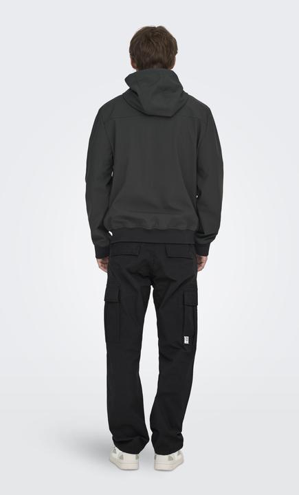 Image du produit Only & Sons Coupe ample Taille moyenne Élastique Pantalon Cargo (W31/L32)