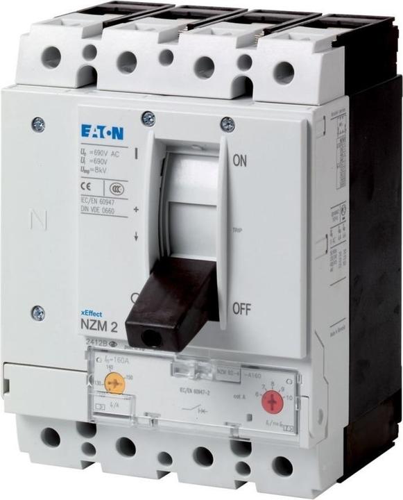 Produktbild Eaton Leistungsschalter NZMN2-4-A250 4-polig 250A 265866