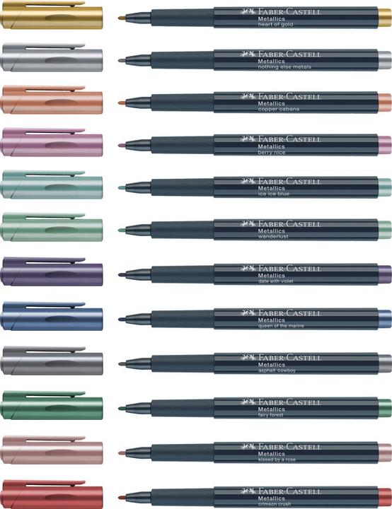 Actual product image Faber-Castell Marker Creative Studio (Black, 1.50 mm, 1 x)