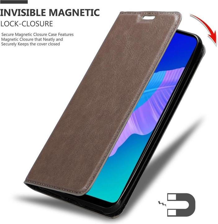 Image du produit Cadorabo Book Couverture magnétique invisible (Huawei P40 Lite E)