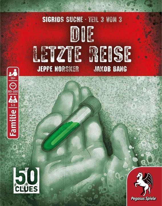 Actual product image Pegasus 50 Clues - The final journey (Sigrid's quest, part 3 of 3) (German)