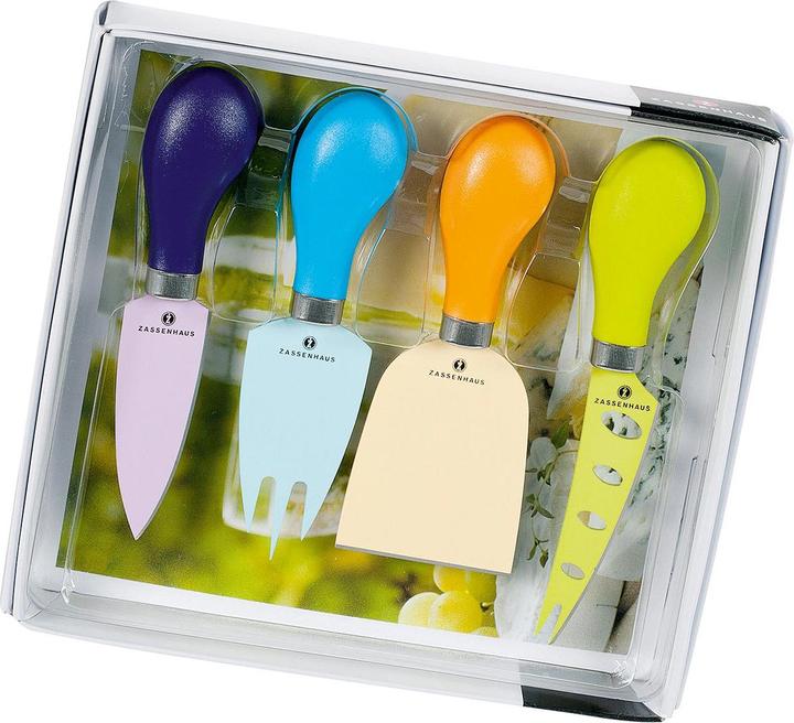 Immagine prodotto Zassenhaus 071139 Coltello da cucina in acciaio inossidabile per affettare il formaggio (19 cm)