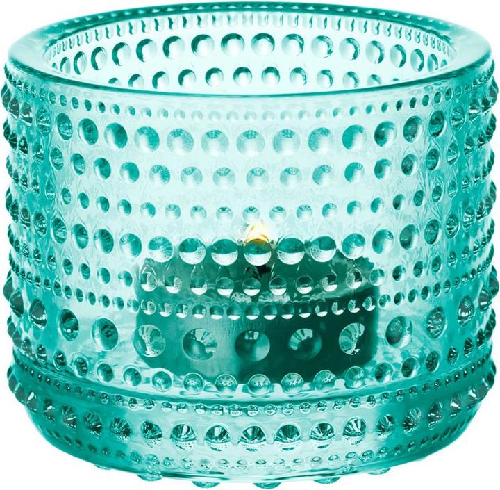 Iittala Teelichthalter aus Glas (Ø 7.5 x 6.5 cm)