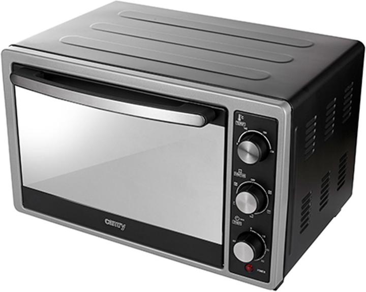 Produktbild Camry Elektrischer Backofen schwarz silber 35L
