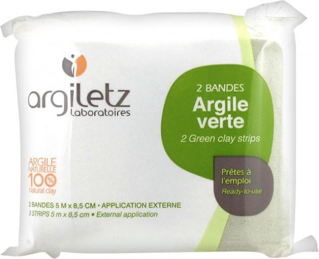 Immagine prodotto Argiletz Strisce verdi della terra curativa (2 pezzi)