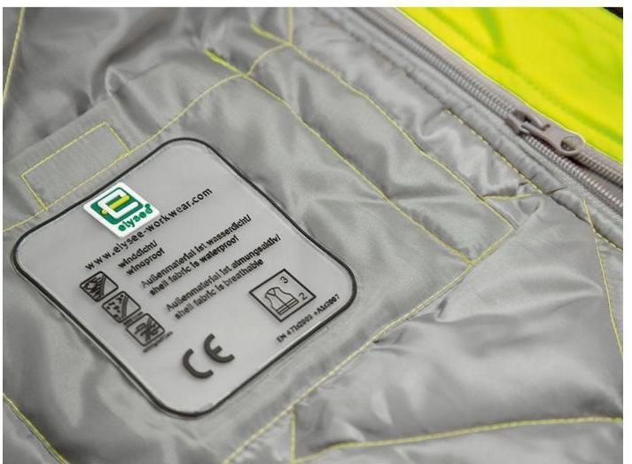 Immagine prodotto Elysee Giacca softshell ad alta visibilità Melvin taglia XXL giallo/nero (XXL)