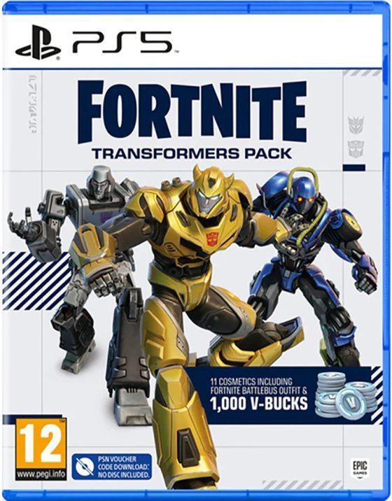 Immagine prodotto Epic Fortnite: Pacchetto Transformers (Codice in scatola) (PS5)