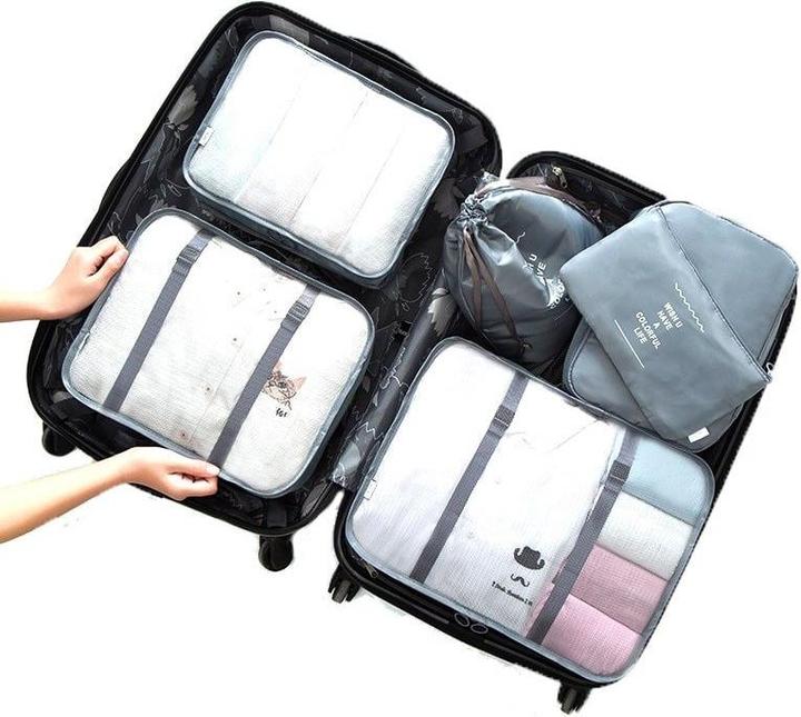 Immagine prodotto JTI Set di borse organizer, 6 pezzi - Grigio