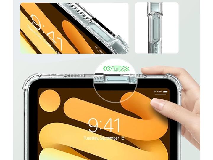 Immagine prodotto Screenguard Paraurti Airbag morbido in cristallo (iPad mini 2024 (7a generazione))
