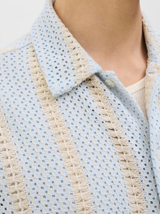 Produktbild Jack & Jones Jorbellagio Crochet Shirt Ss Sn (M)
