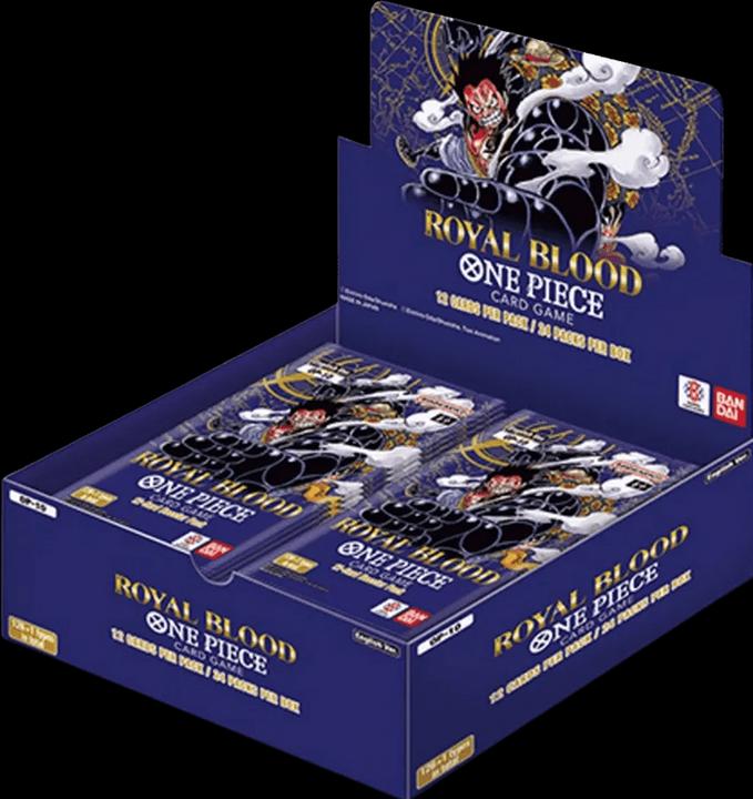 Actual product image One Piece Card Game: Royal Blood (OP-10) Booster -E- (Display - 24 Stk.) (English, Booster display)