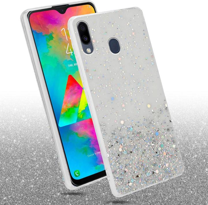 Immagine prodotto Cadorabo Cover in TPU con brillantini per Samsung Galaxy M20 (Samsung Galaxy M20)