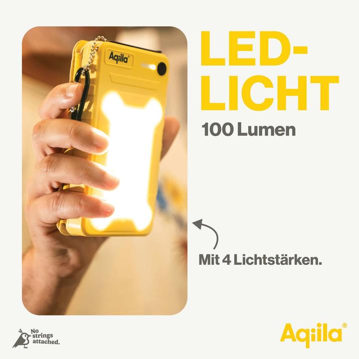 Actual product image Aqiila Powerbird BS10 - solar powerbank 10000 mAh (10000 mAh, 20 W, 37 Wh)