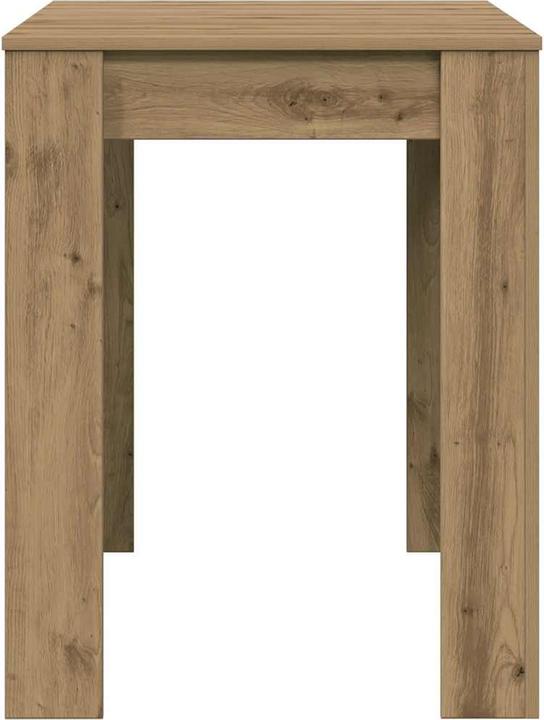 Actual product image VidaXL Esstisch Artisan-Eiche 120x60x76 cm Holzwerkstoff (120 x 60 x 76 cm)