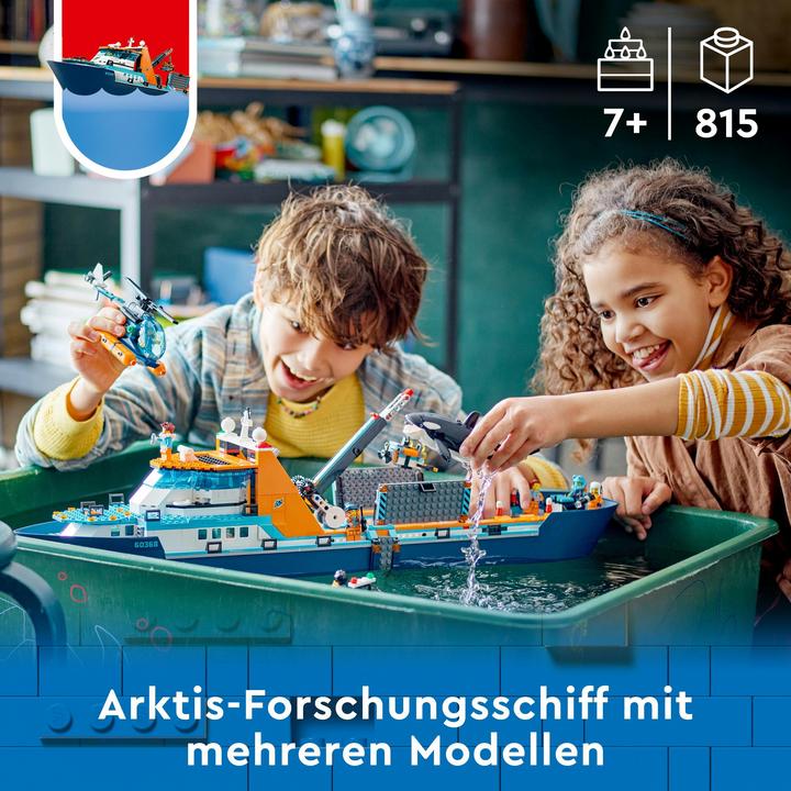 Actual product image LEGO Arctic research vessel (60368, LEGO City)
