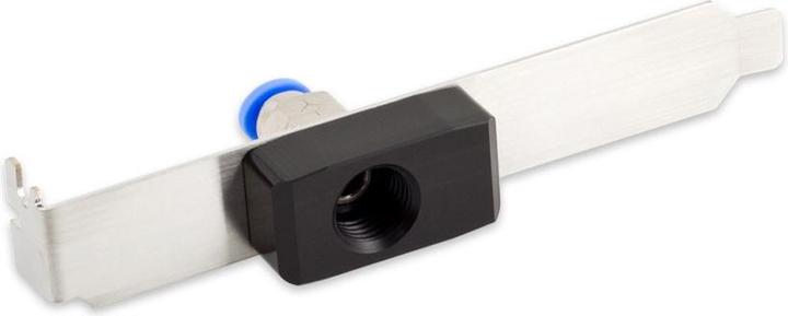 Actual product image Aqua Computer Slot bracket with fillport for LEAKSHIELD