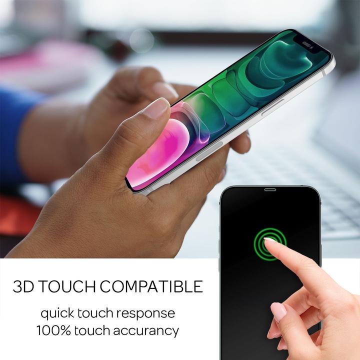 Immagine prodotto Nalia 4x vetro protettivo & 1x sagoma (4 Pezzo/i, Apple iPhone 13, Apple iPhone 13 Pro)