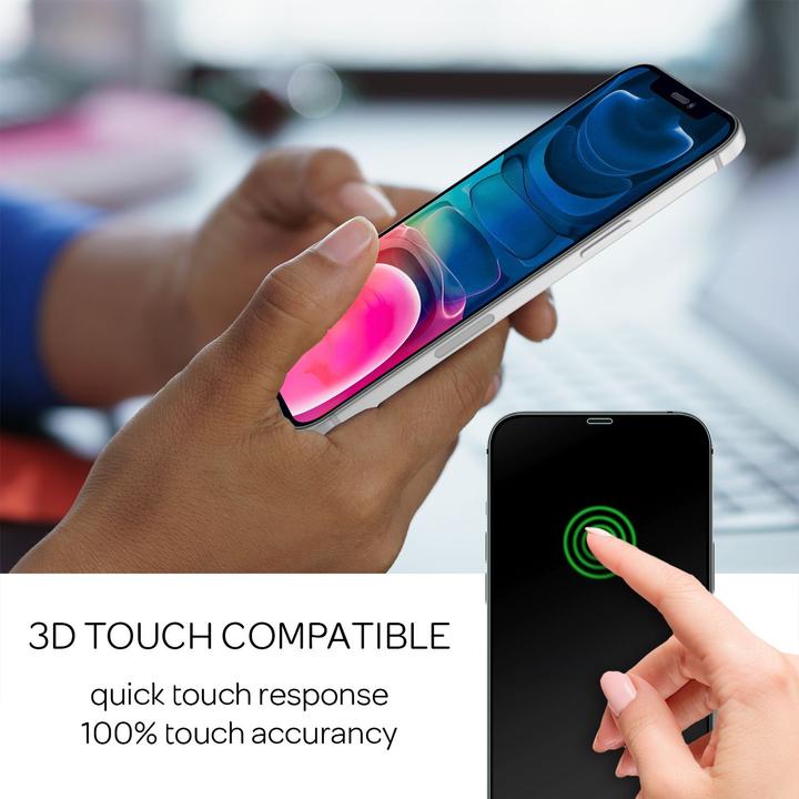 Immagine prodotto Nalia 4x vetro protettivo & 1x sagoma (4 Pezzo/i, Apple iPhone 13 mini)
