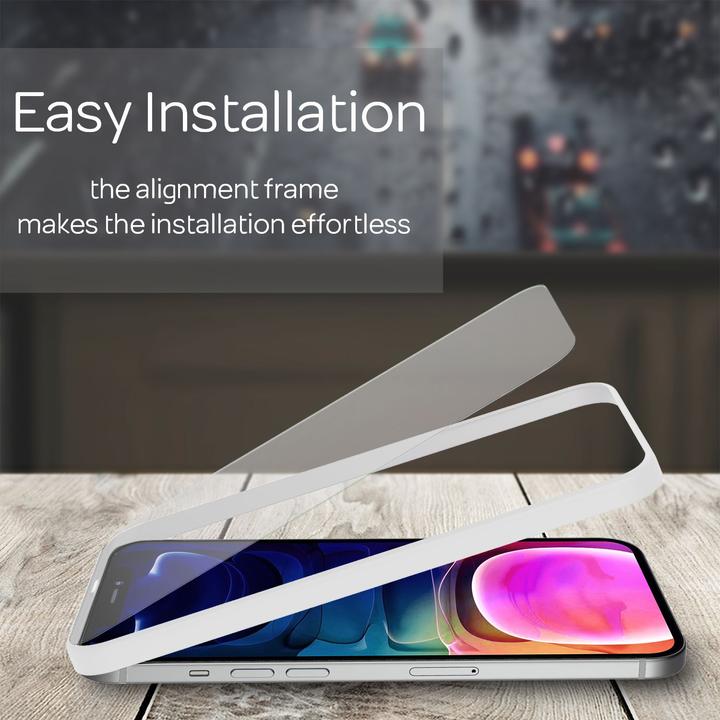 Immagine prodotto Nalia 4x vetro protettivo & 1x sagoma (4 Pezzo/i, Apple iPhone 13 Pro Max)