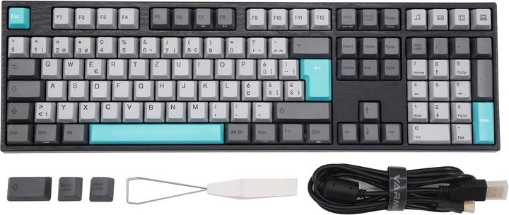 Actual product image Varmilo Moonlight VA109 (CH, Cable)