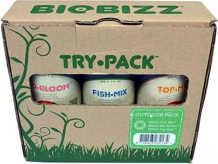 Actual product image BioBizz Try Pack Outdoor (1.00 kg, 0.75 l)