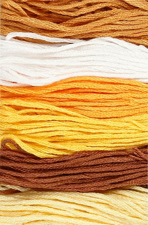Actual product image Creativ Company Embroidery thread cotton gold (8 m)