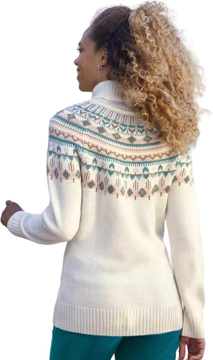 Actual product image Atlas For Women Womens/Ladies Knitted Roll Neck Jumper (48 D)