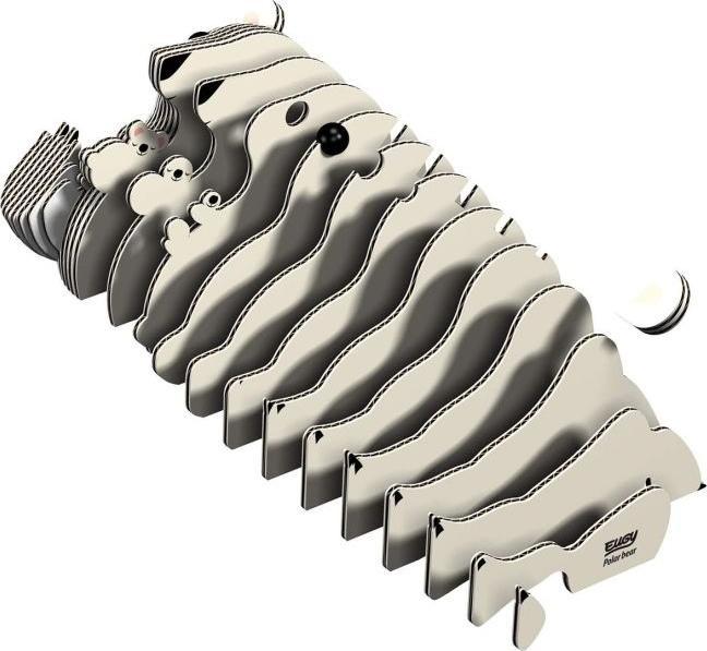 Immagine prodotto Eugy Set 3D Craft Orso Polare (MQ6)