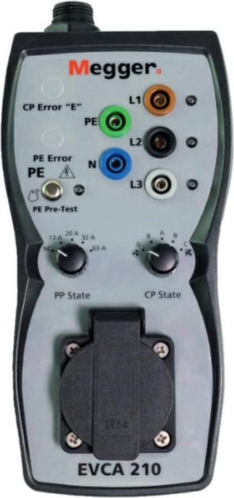 Megger EV charging plug type 1