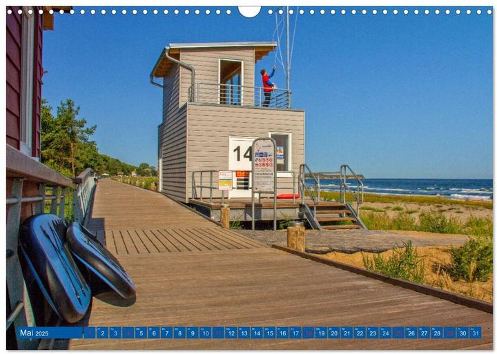 Produktbild Boltenhagen - Sonne, Sand und Ferien an der Ostsee (Wandkalender 2025 DIN A3 quer), Monatsk (A3, Deutsch)