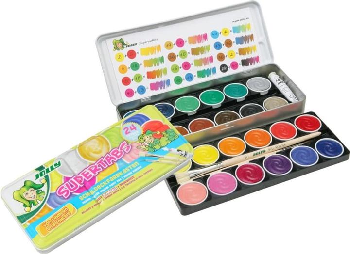Jolly Paint box, 24s (Multicoloured)