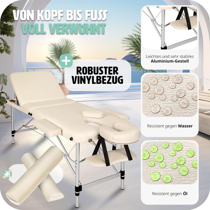 Immagine prodotto tectake 3 Zonen Massageliege