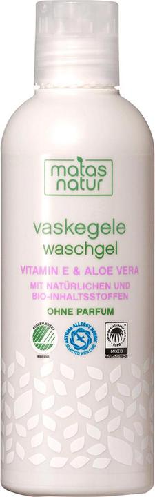 Matas Natural Wash Gel with Organic Aloe Vera and Vitamin E (Gel, 200 ml)