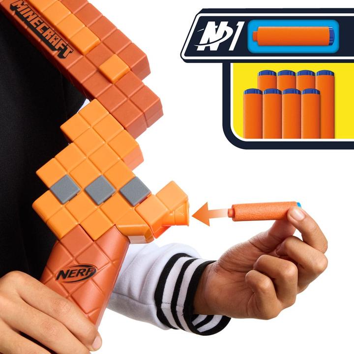 Actual product image Nerf Minecraft Bow